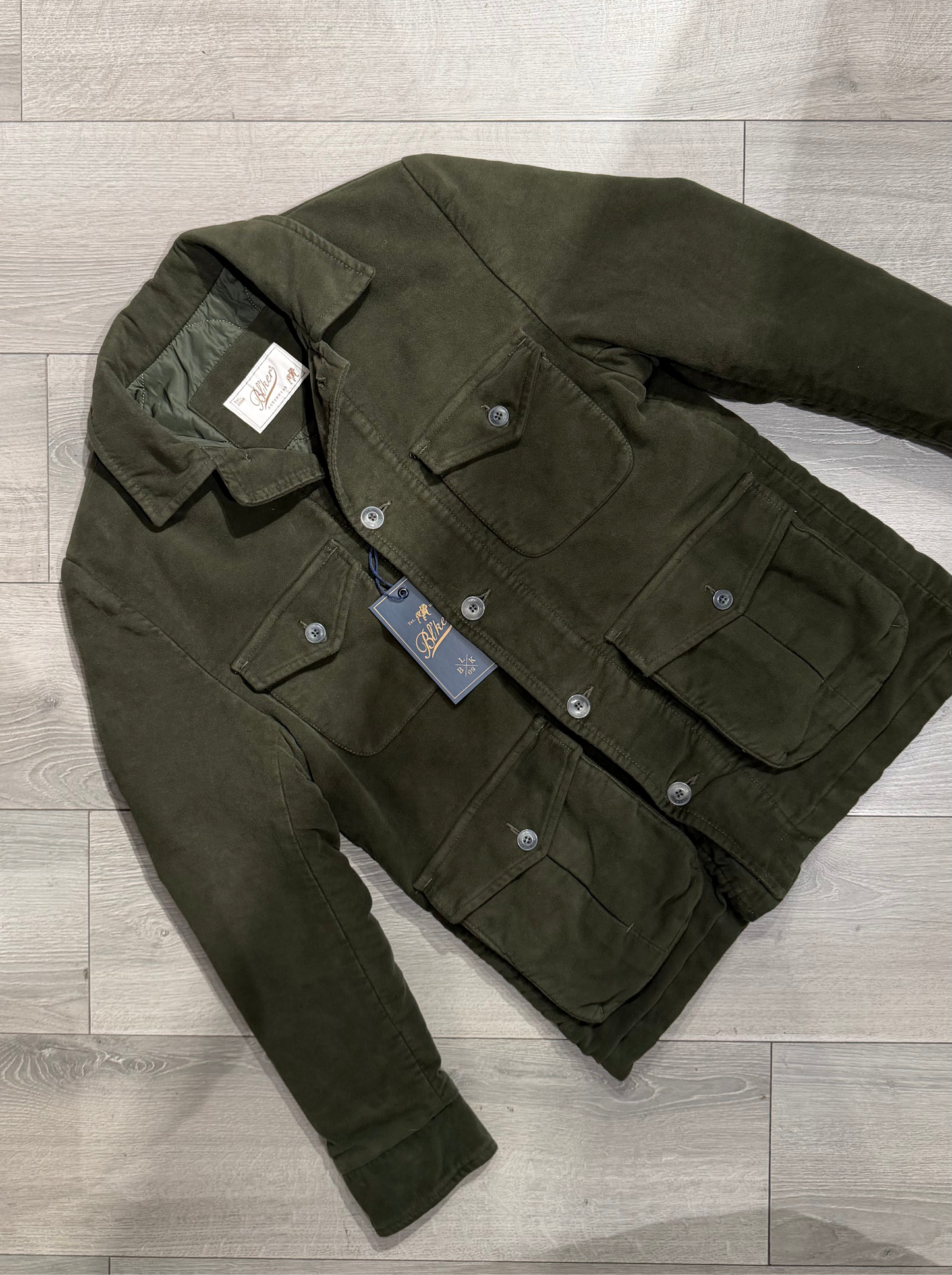 Utility Jacket In Fustagno