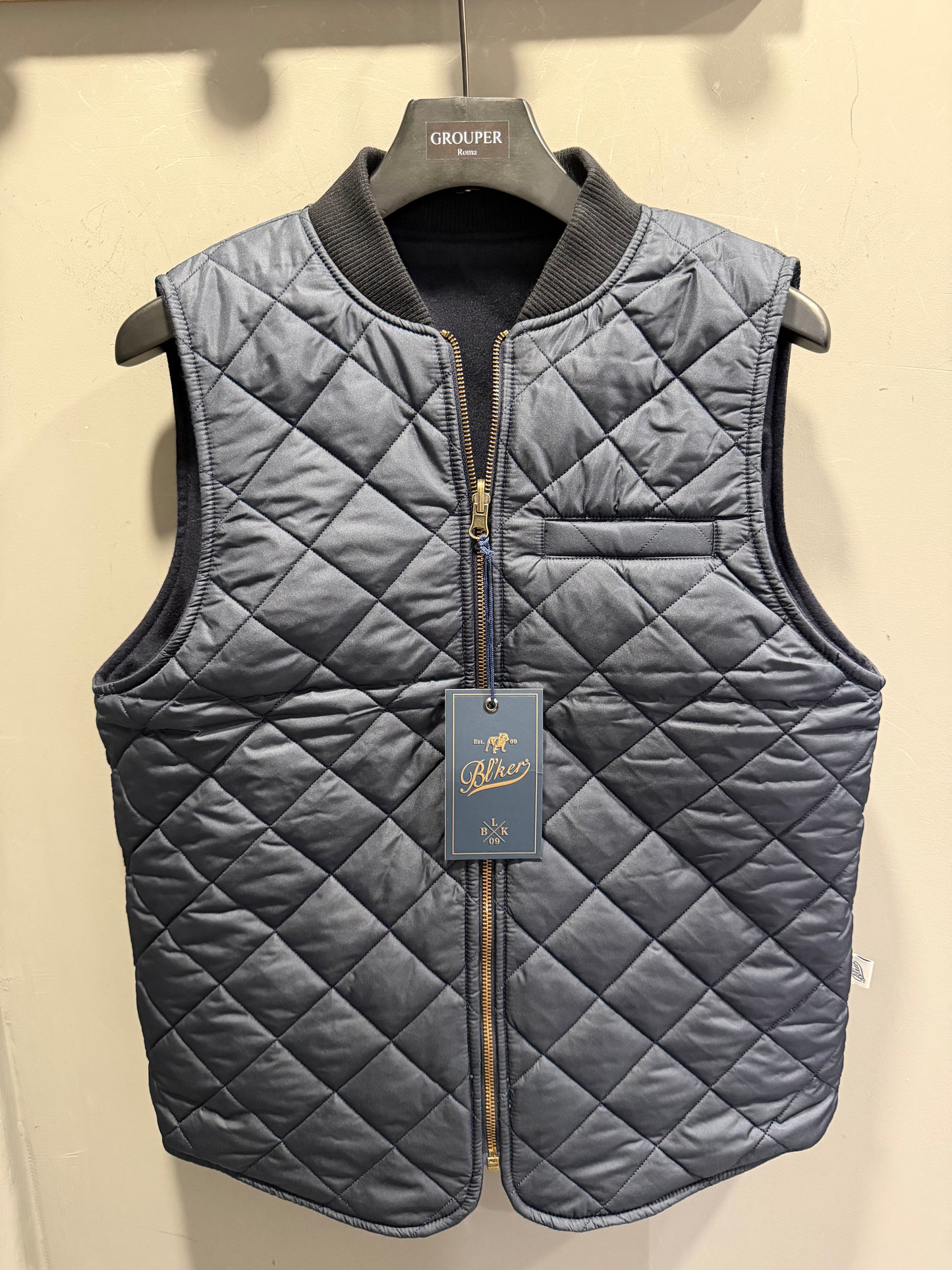 Gilet Reversibile In Lana