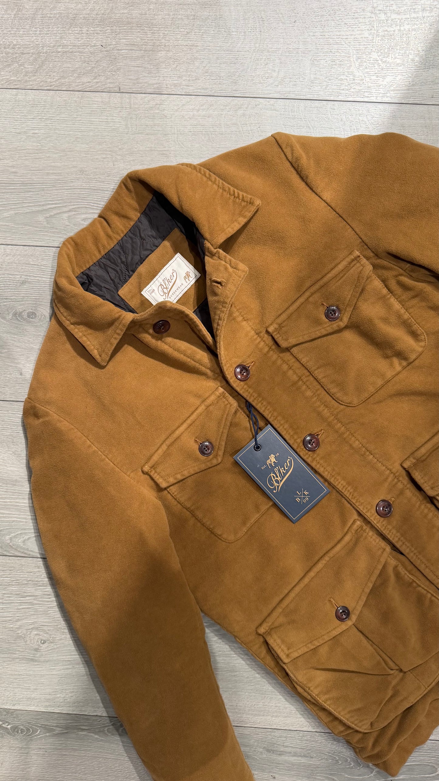 Utility Jacket In Fustagno