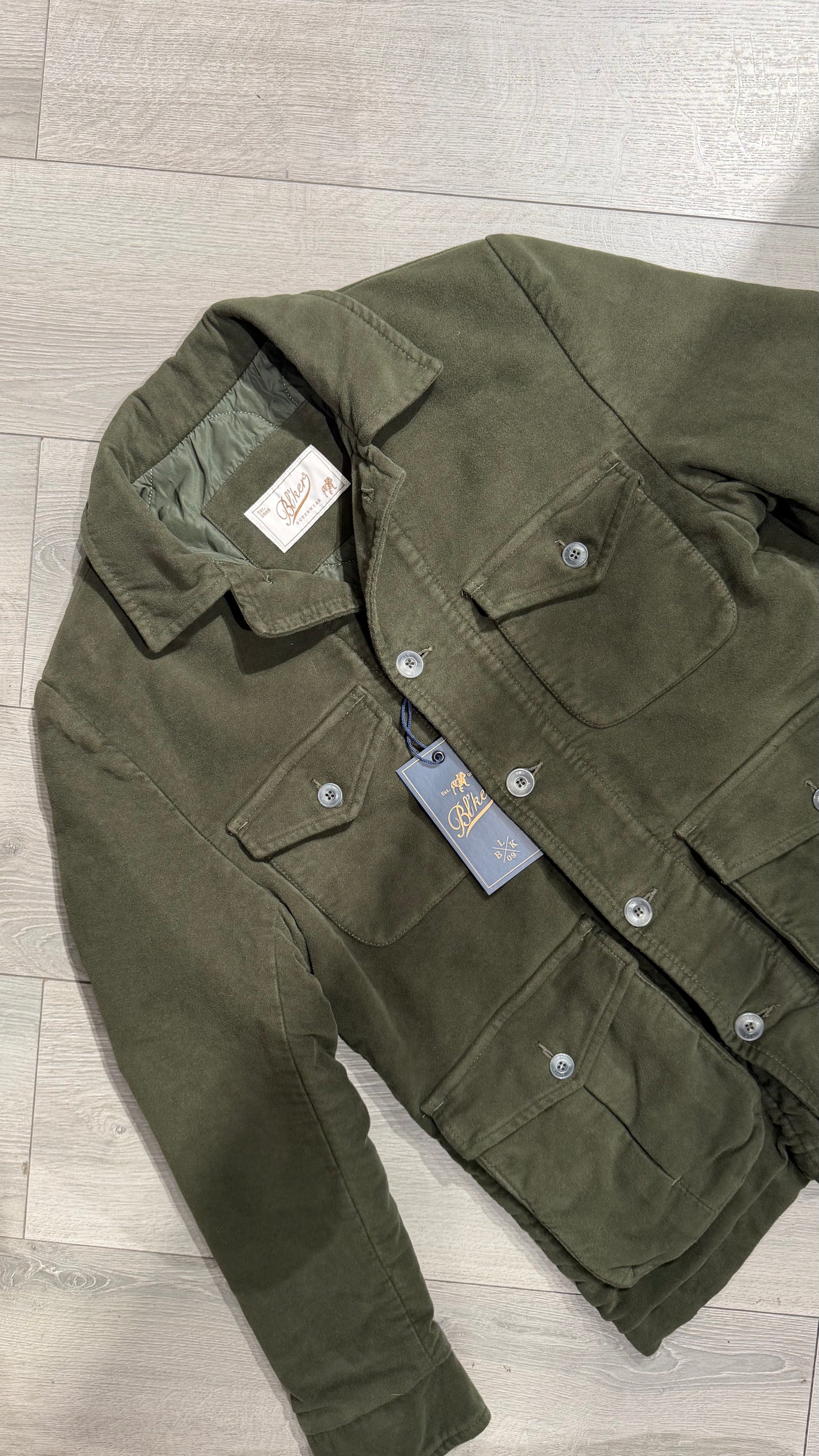 Utility Jacket In Fustagno