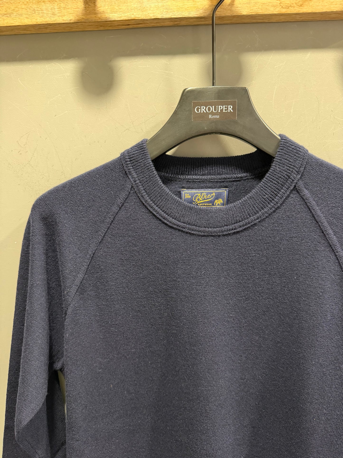 Maglione Taglio Felpa In Lana e Cashmere