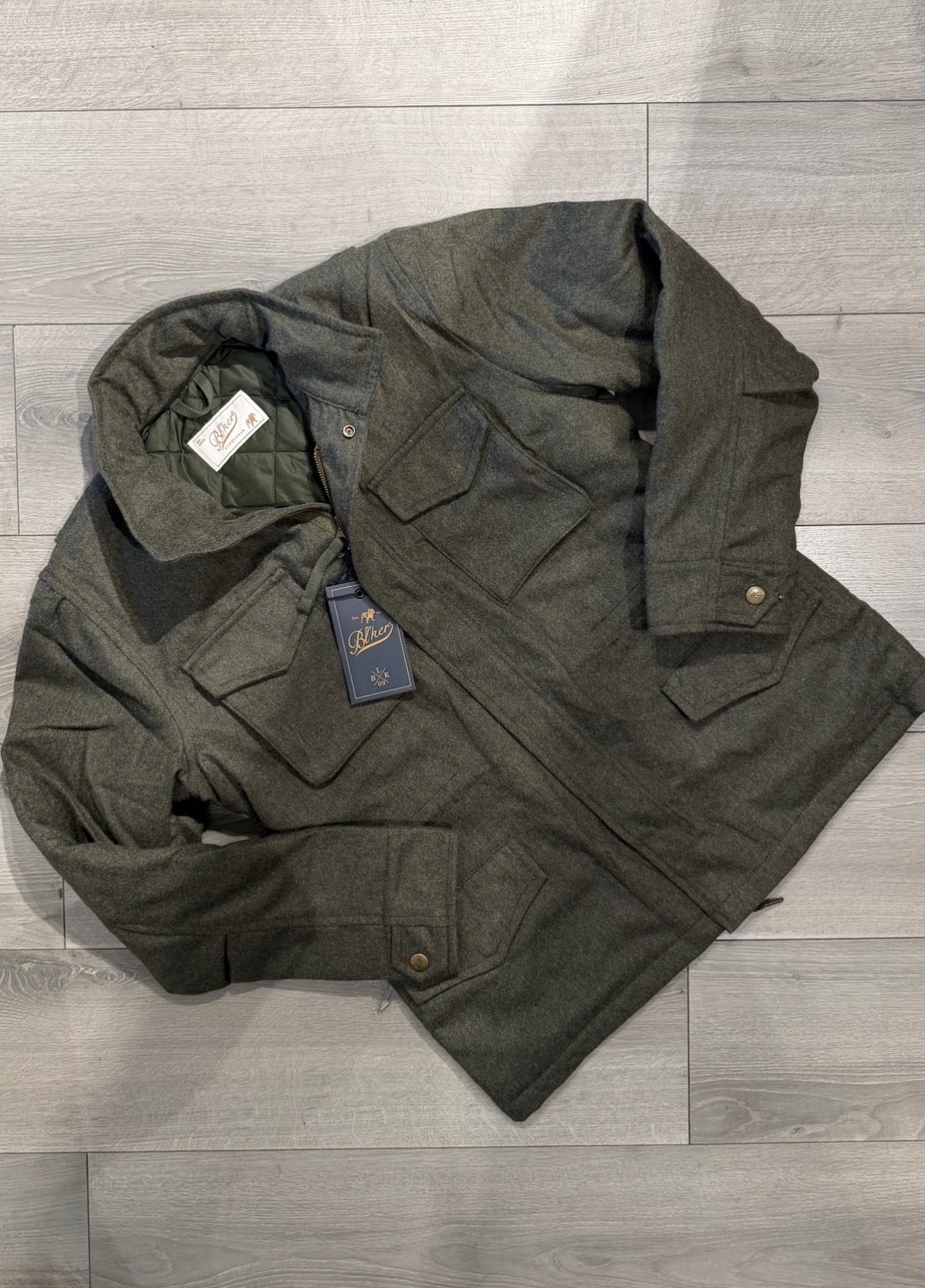 Field Jacket In Lana