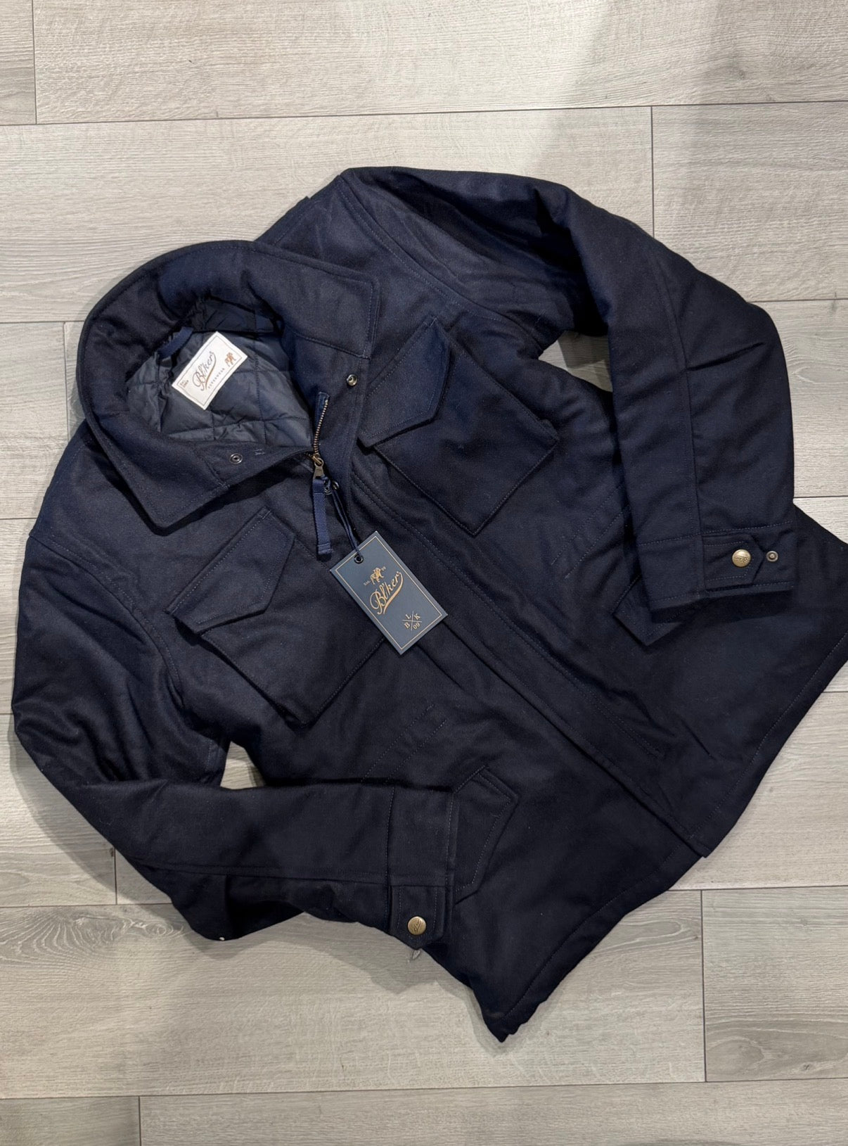 Field Jacket In Lana