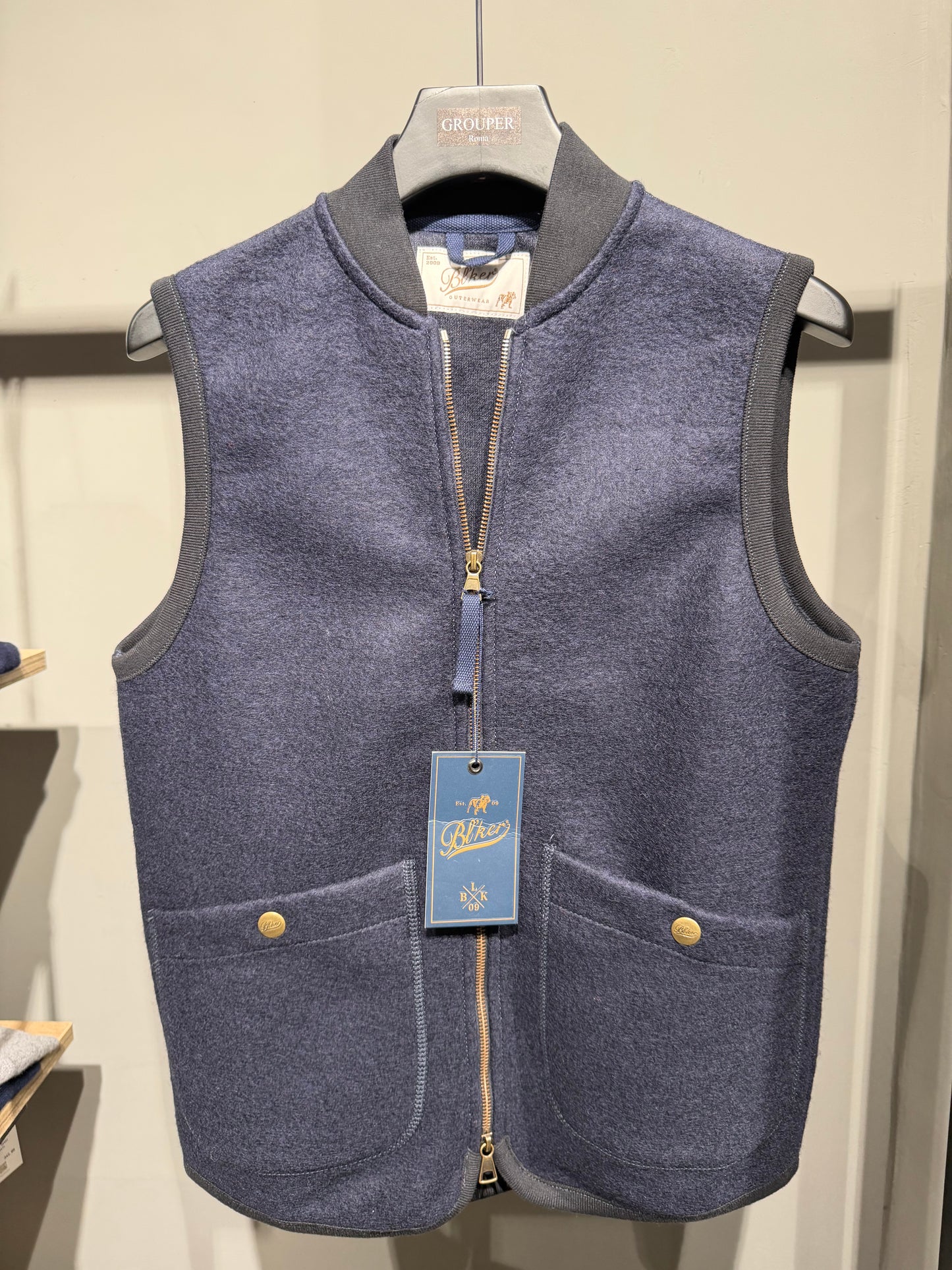 Gilet In Lana Cotta