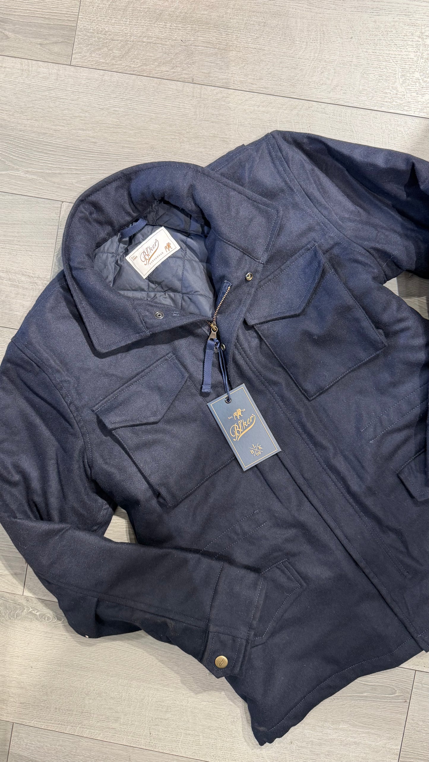 Field Jacket In Lana