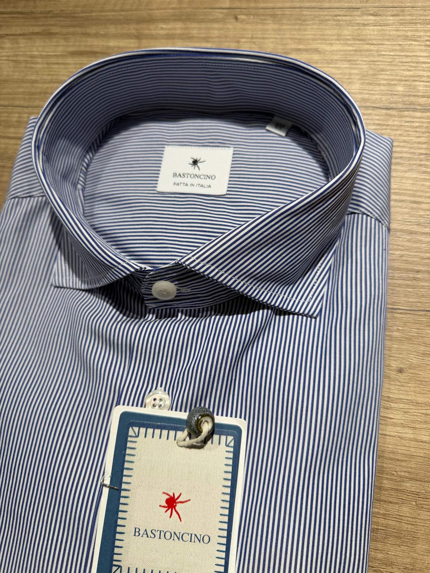 Camicia a Righe blu