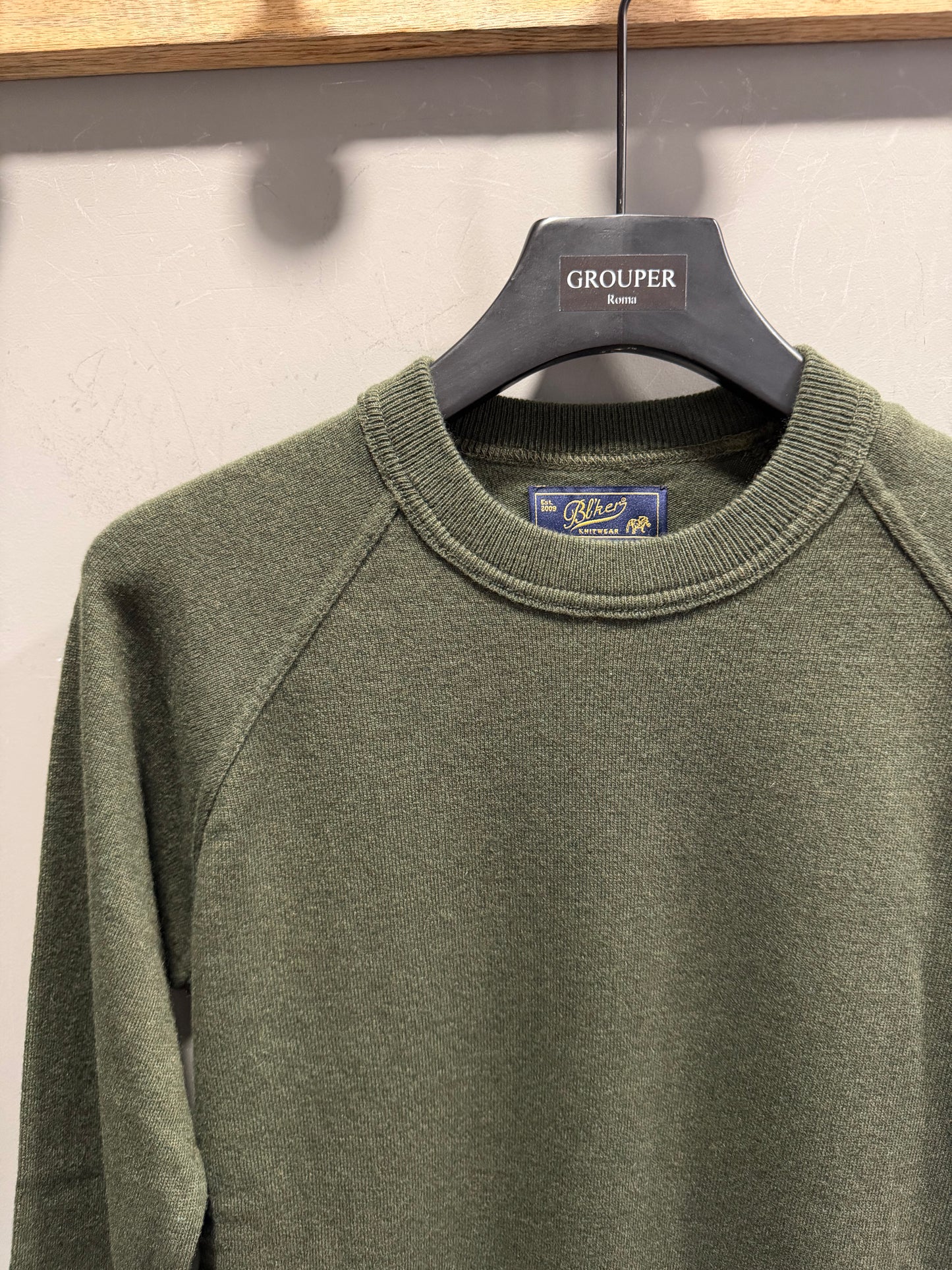 Maglione Taglio Felpa In Lana e Cashmere