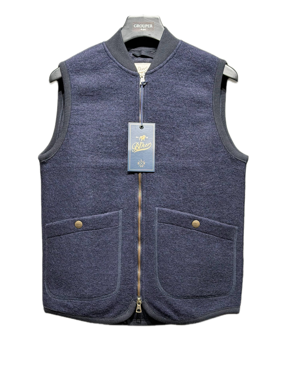 Gilet In Lana Cotta