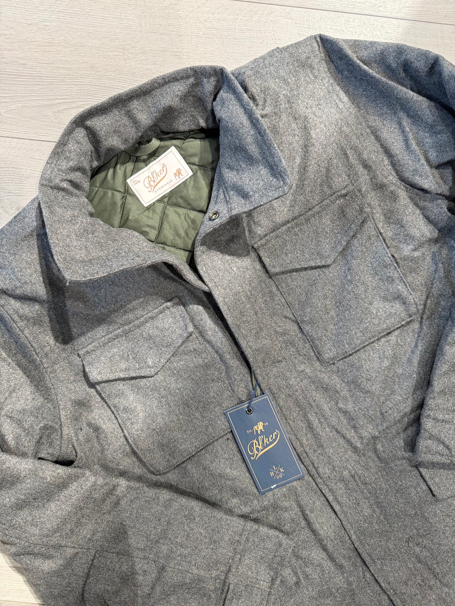 Field Jacket In Lana