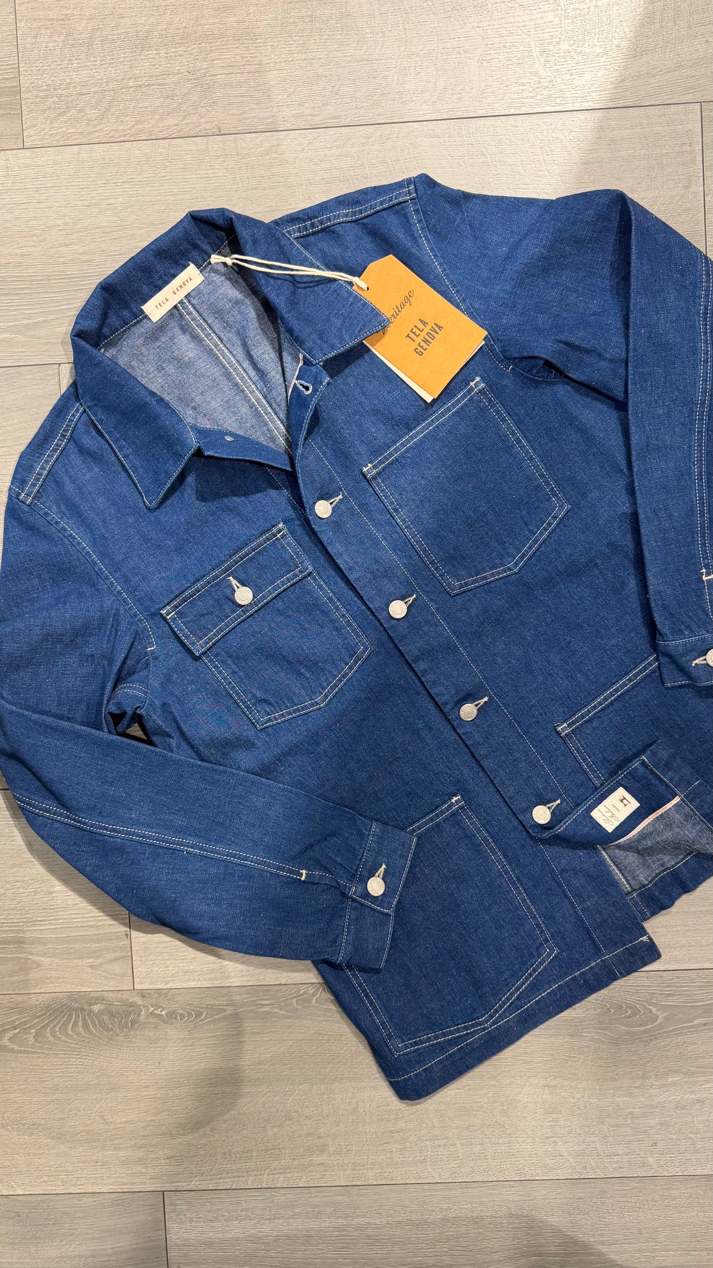 Work Shirt Jacket Selvadge Denim