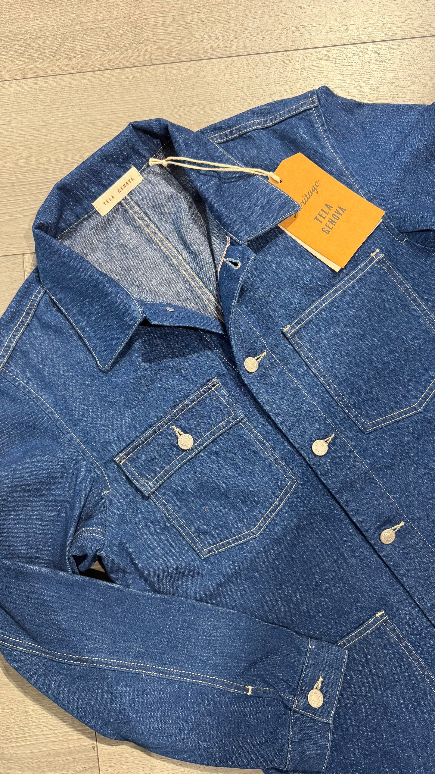 Work Shirt Jacket Selvadge Denim