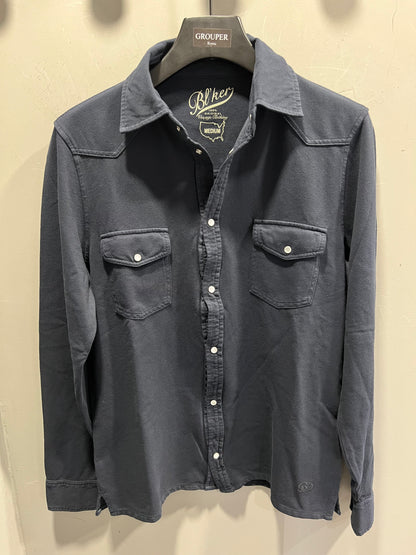 Camicia Texana In Piquet