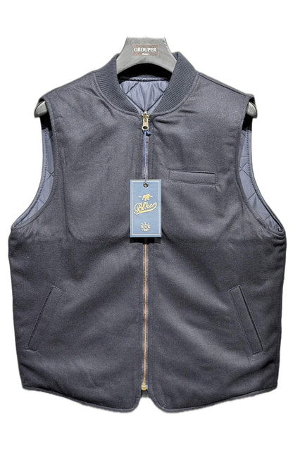 Gilet Reversibile In Lana