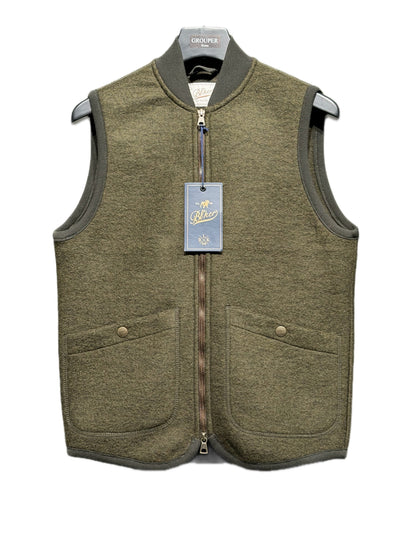 Gilet In Lana Cotta