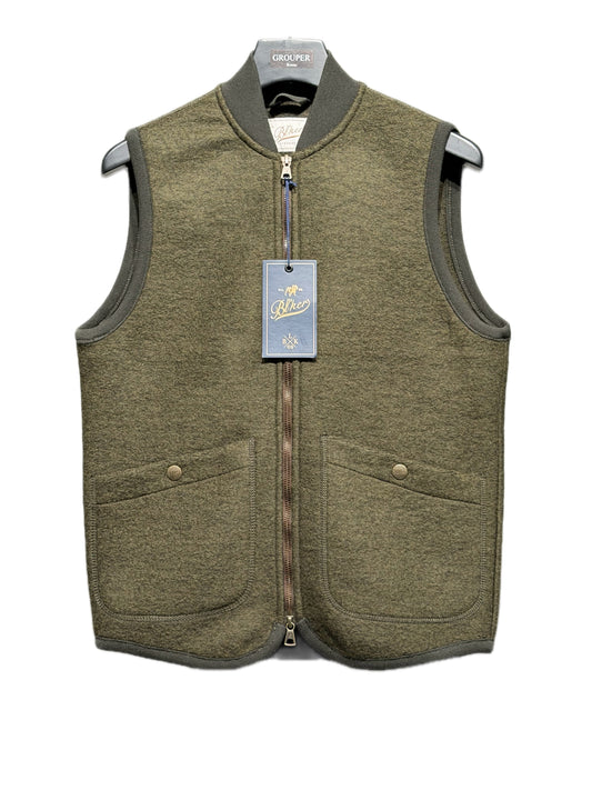 Gilet In Lana Cotta