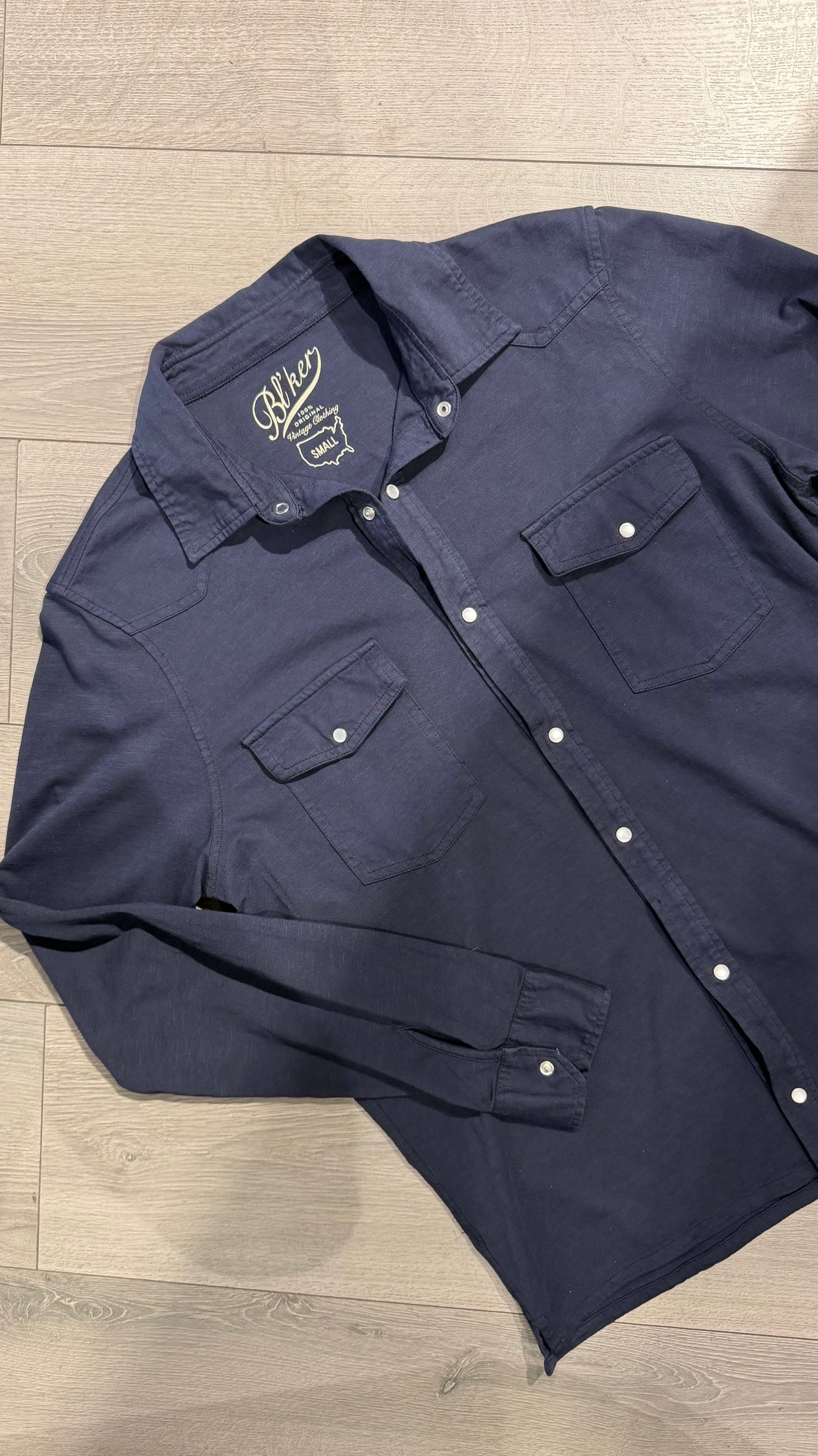 Camicia Texana In Cotone Fiammato