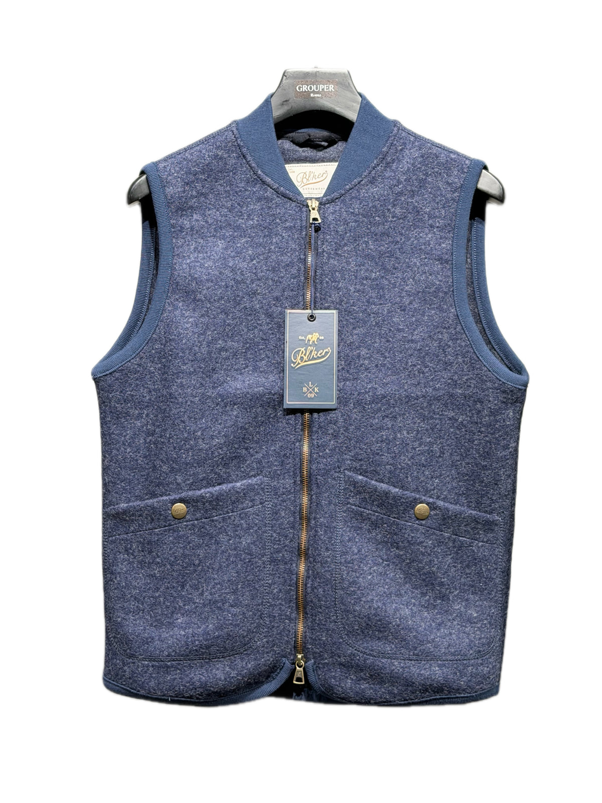 Gilet In Lana Cotta
