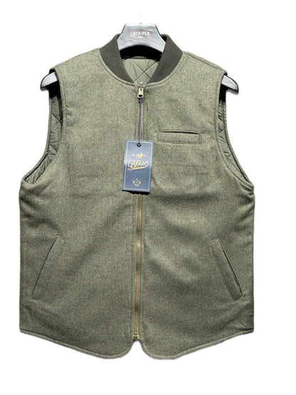Gilet Reversibile In Lana