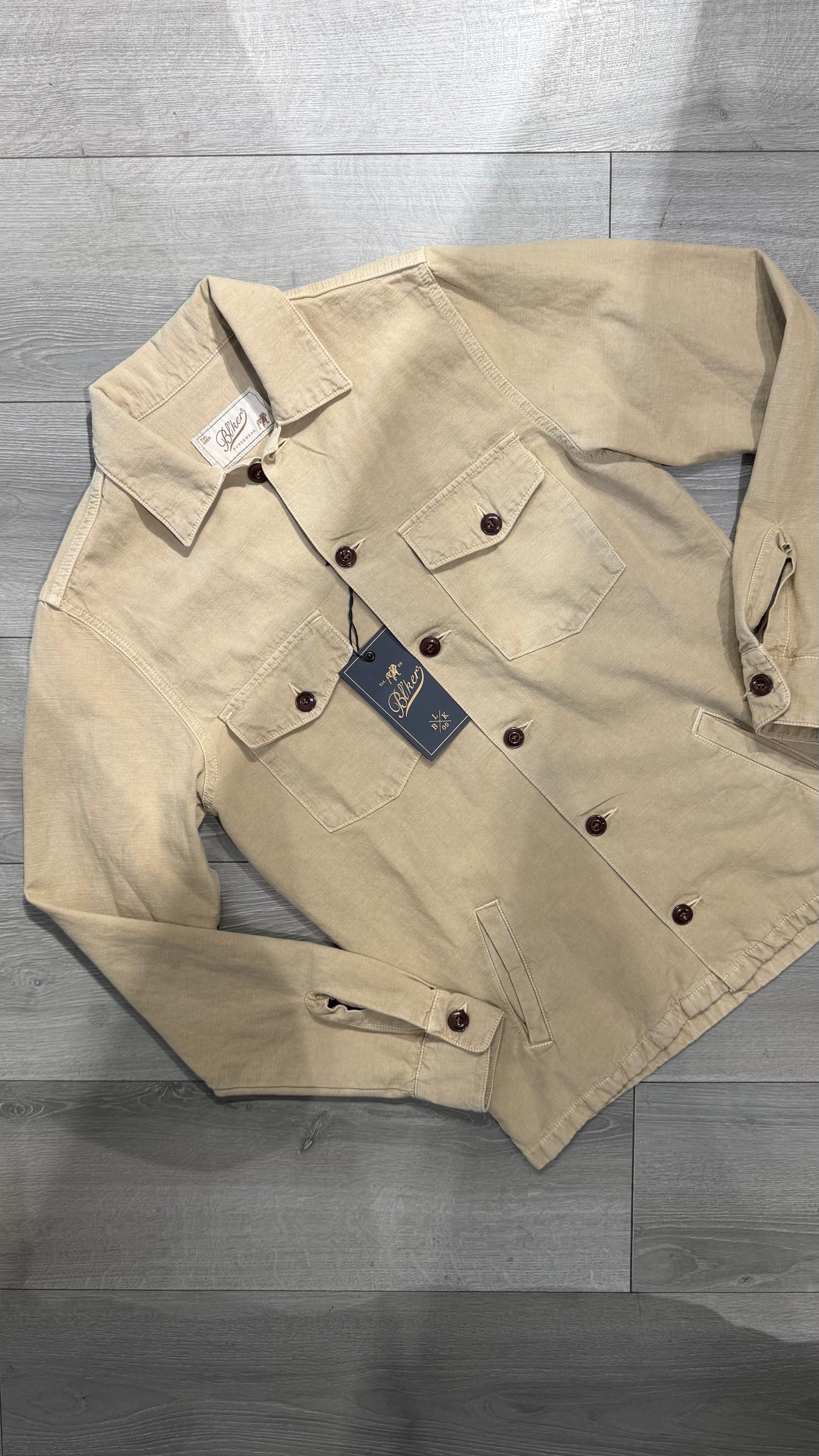 Acadia Overshirt Cotone/Lino