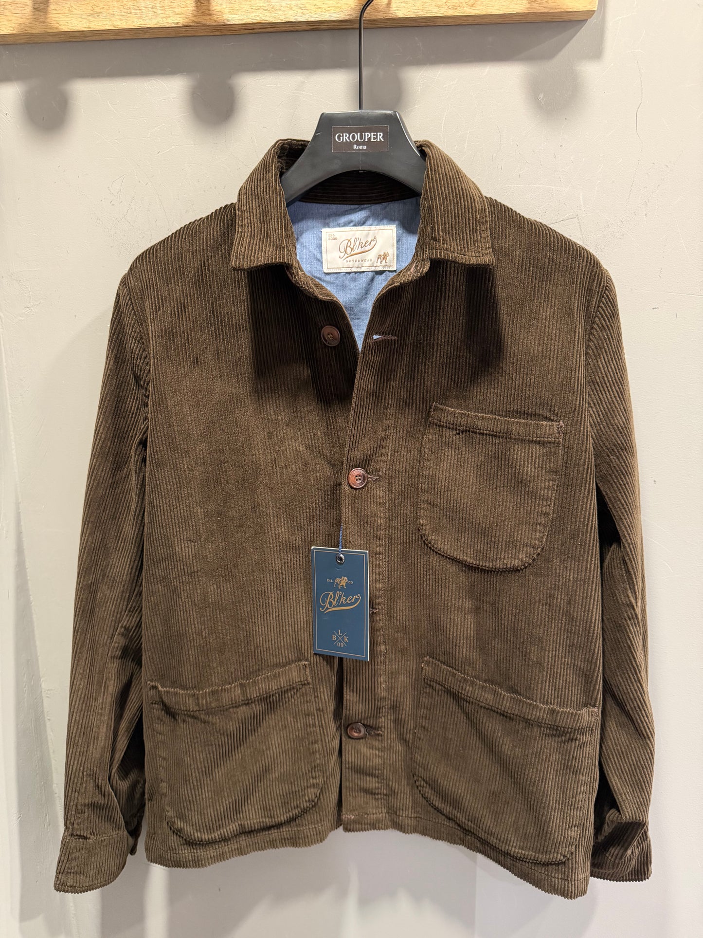 Work Shirt In Velluto