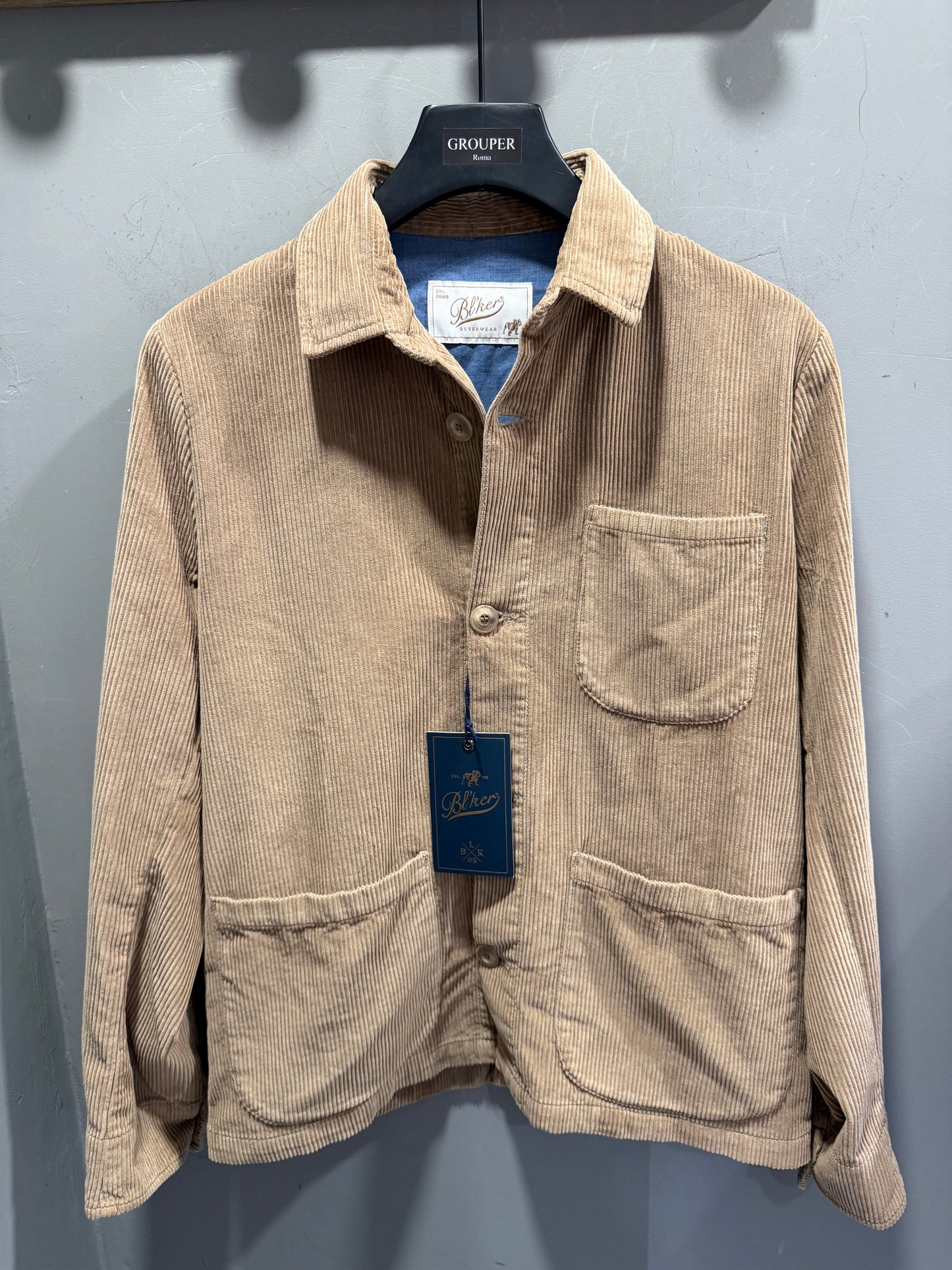 Work Shirt In Velluto