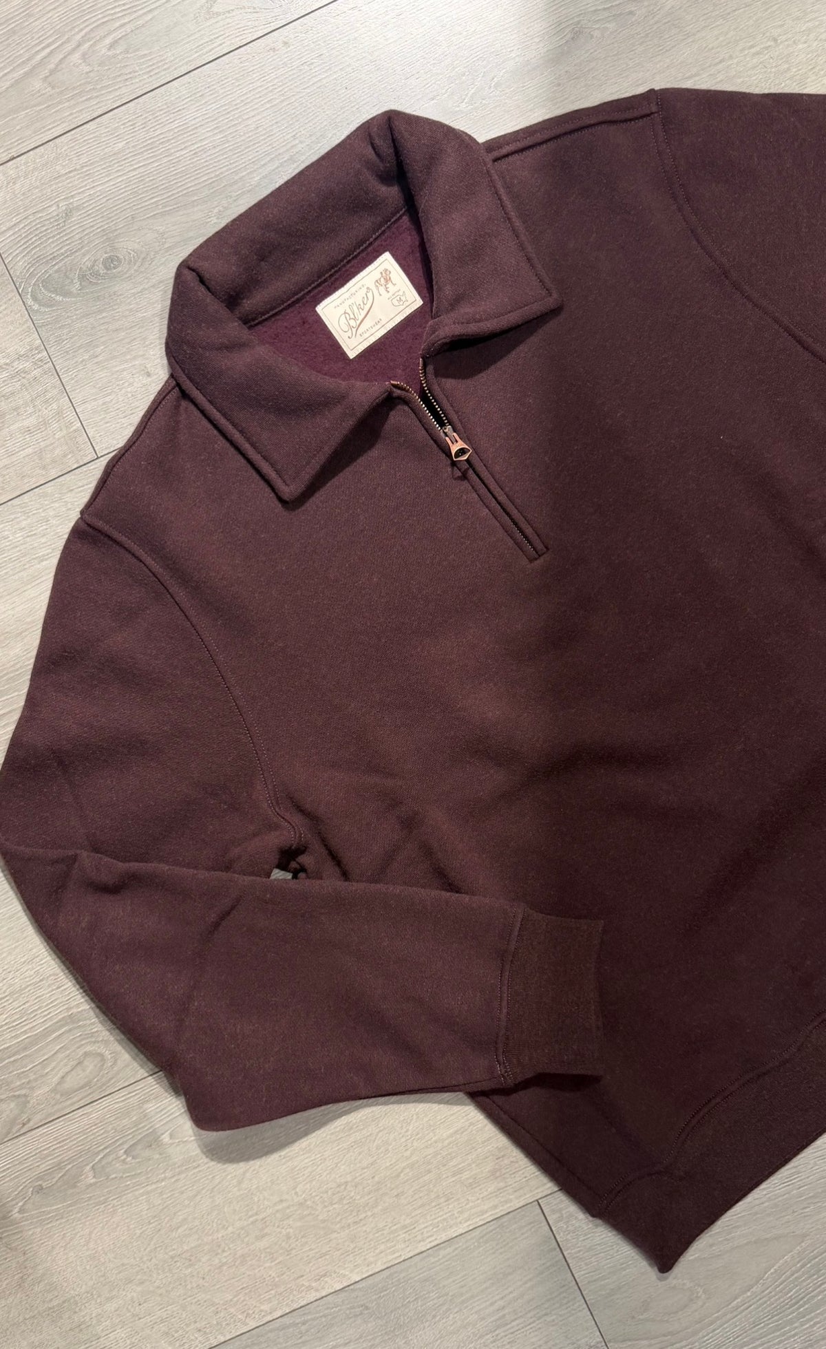 Felpa Mezza Zip Maryland