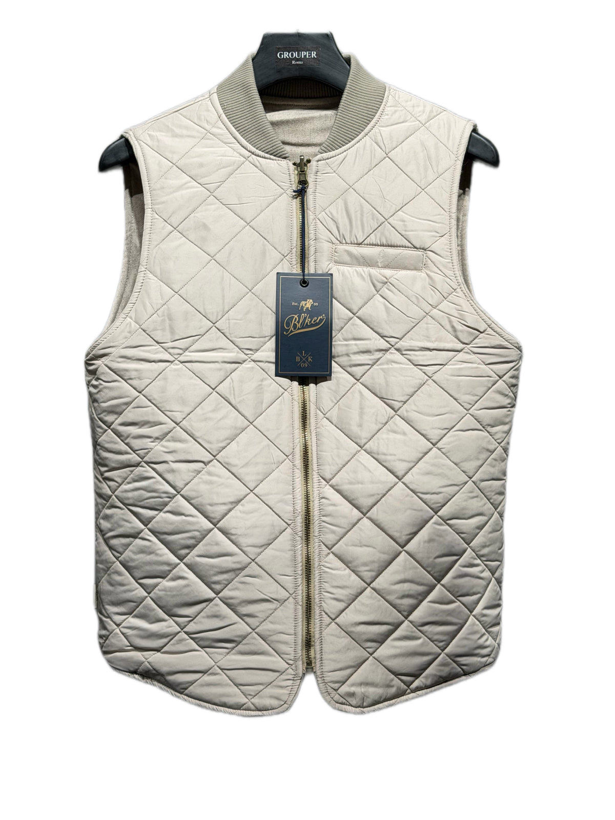 Gilet Reversibile In Lana