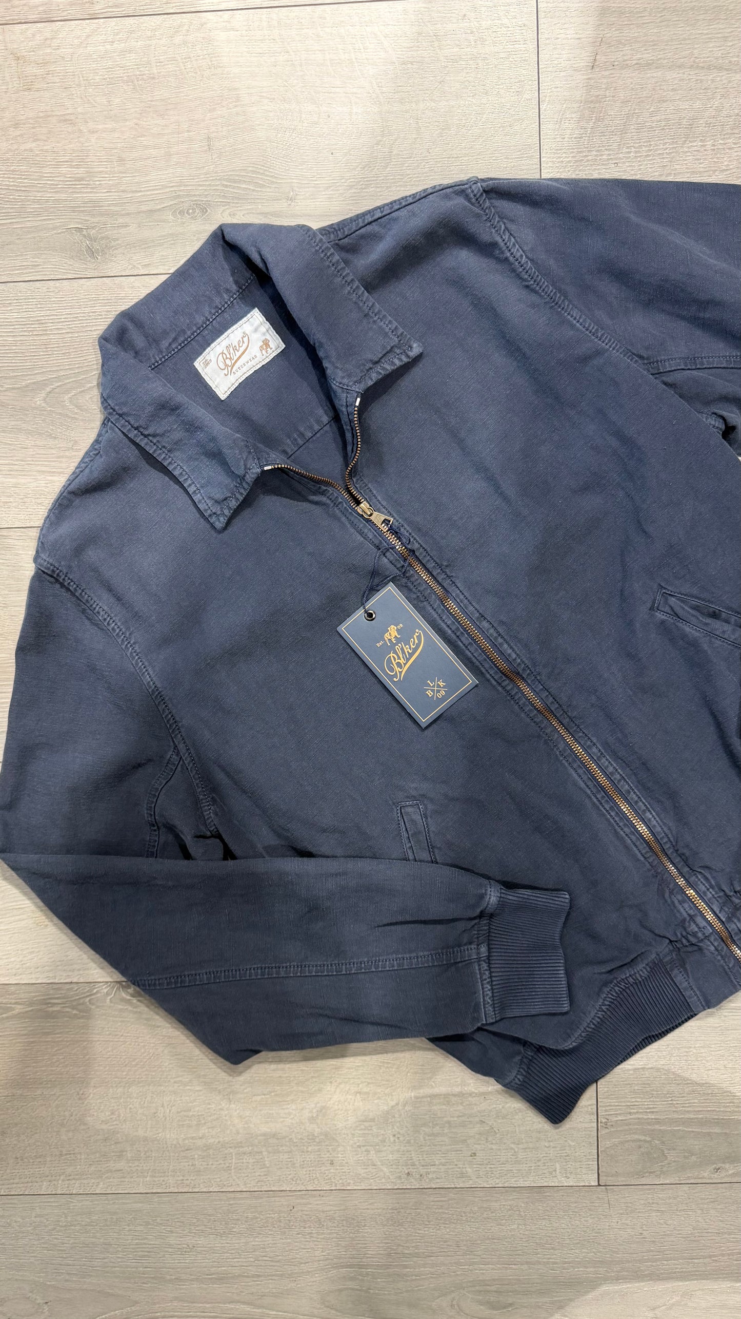 Bomber Hamilton Cotone/Lino