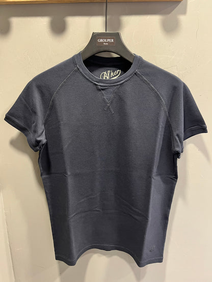 T-Shirt Taglio Felpa In Piquet