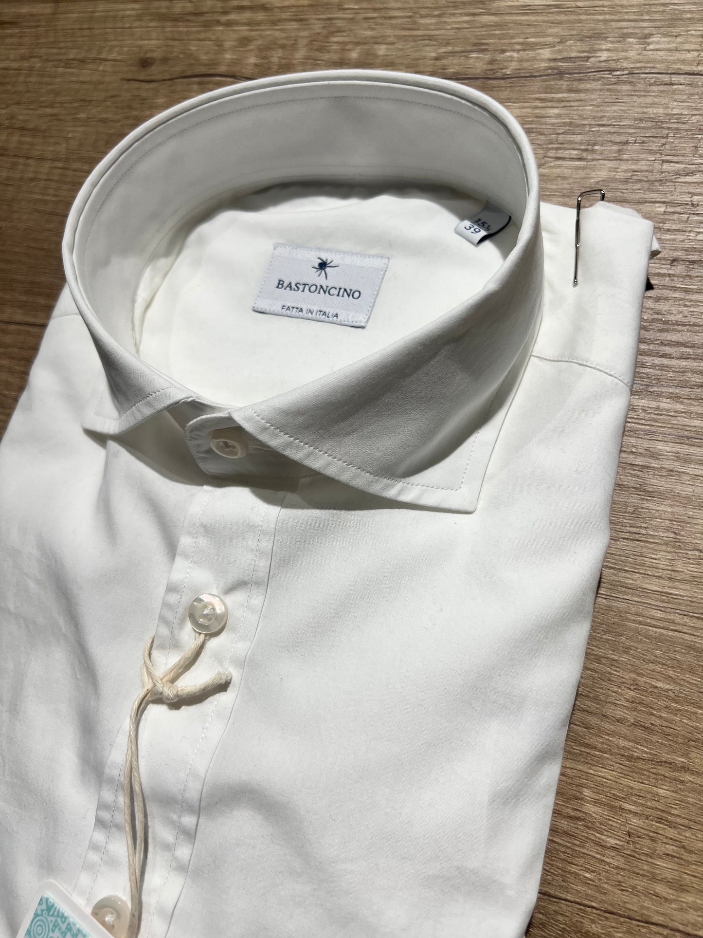 Camicia In Popeline Bianca