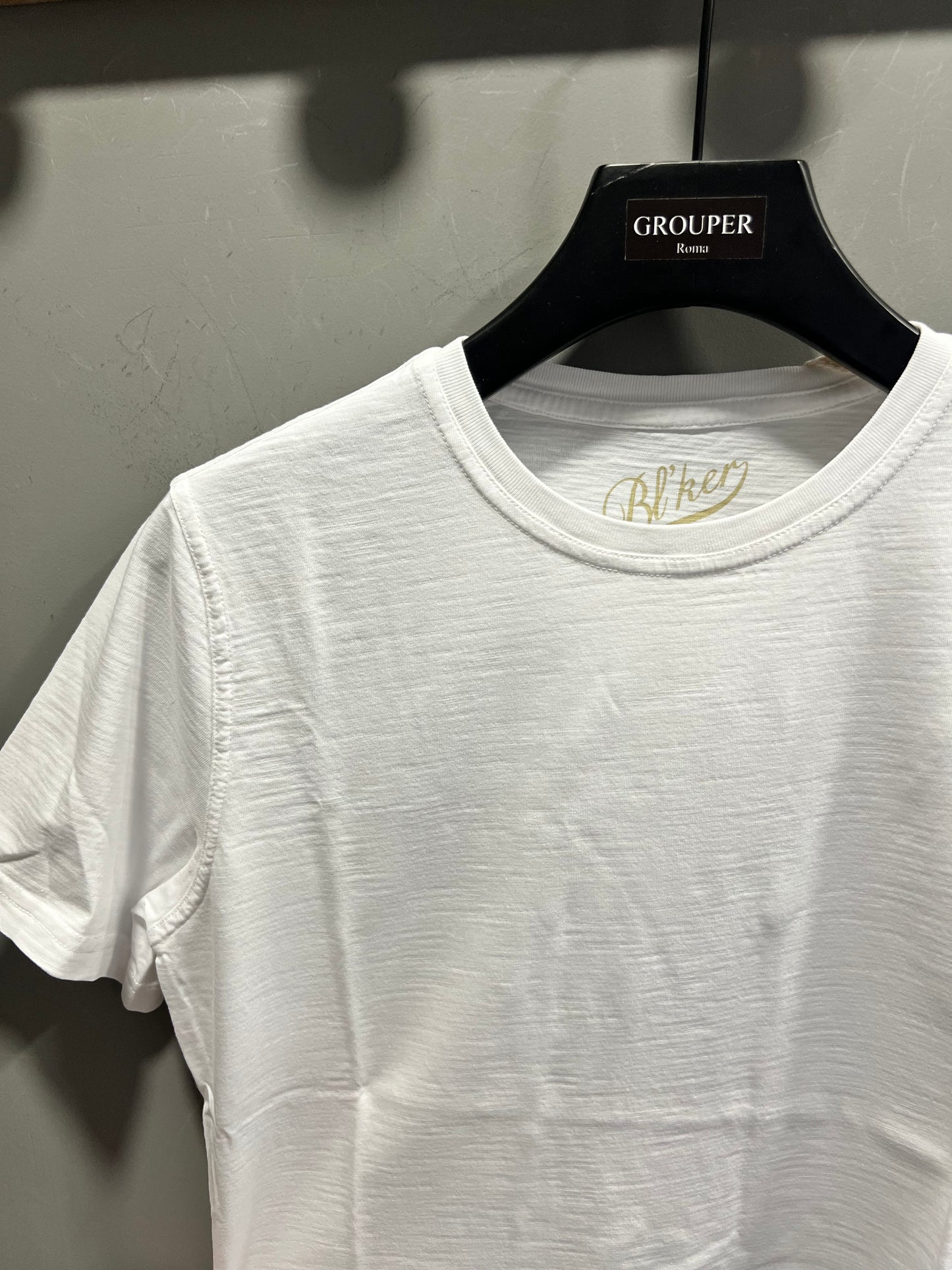 T-Shirt In Cotone Fiammato
