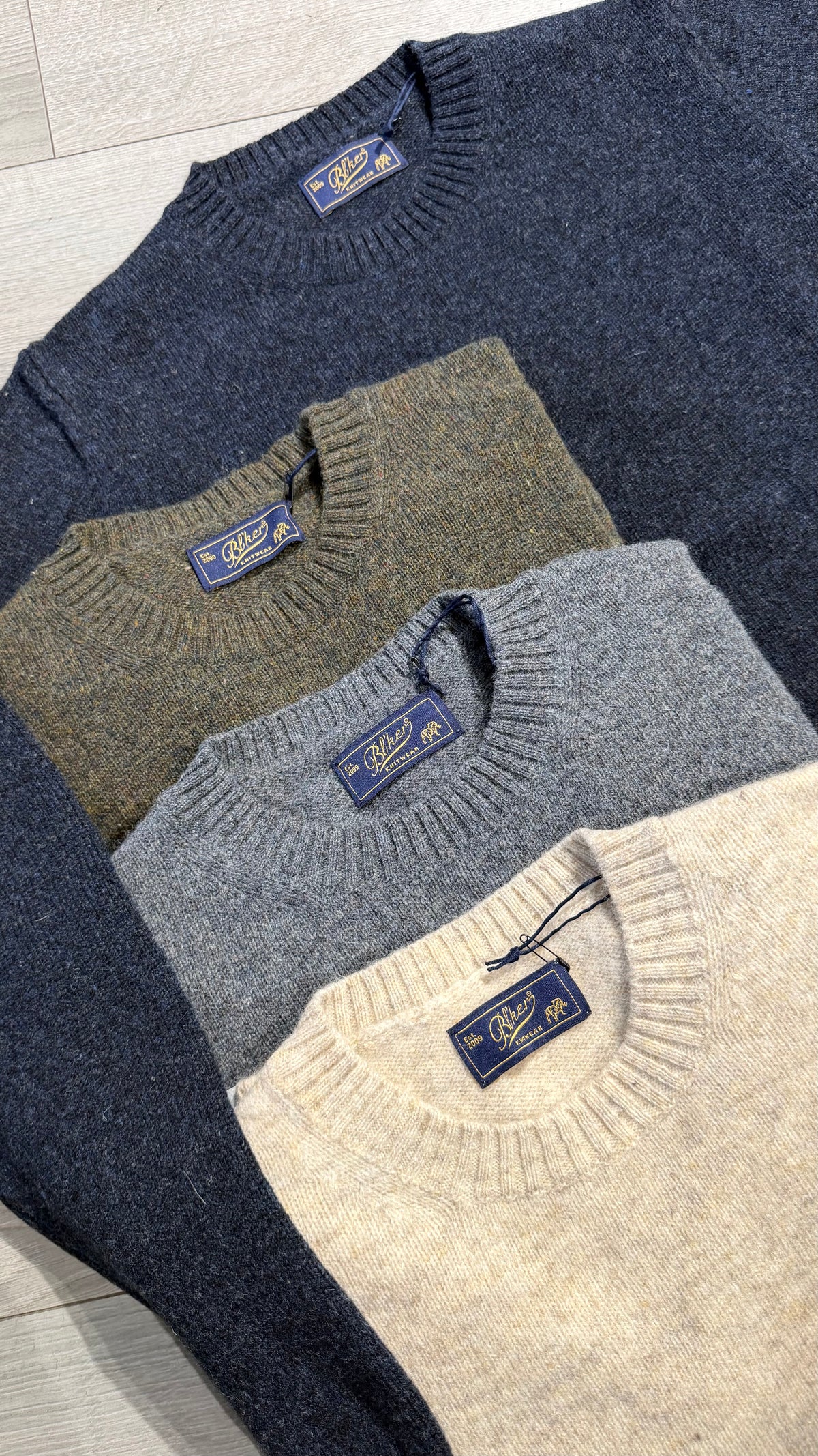 Maglione In Lana Shetland