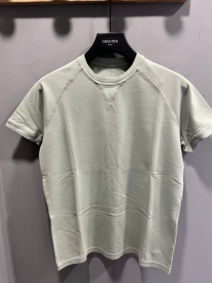 T-Shirt Taglio Felpa In Piquet