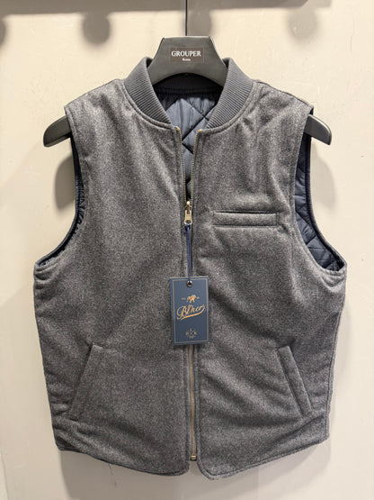 Gilet Reversibile In Lana