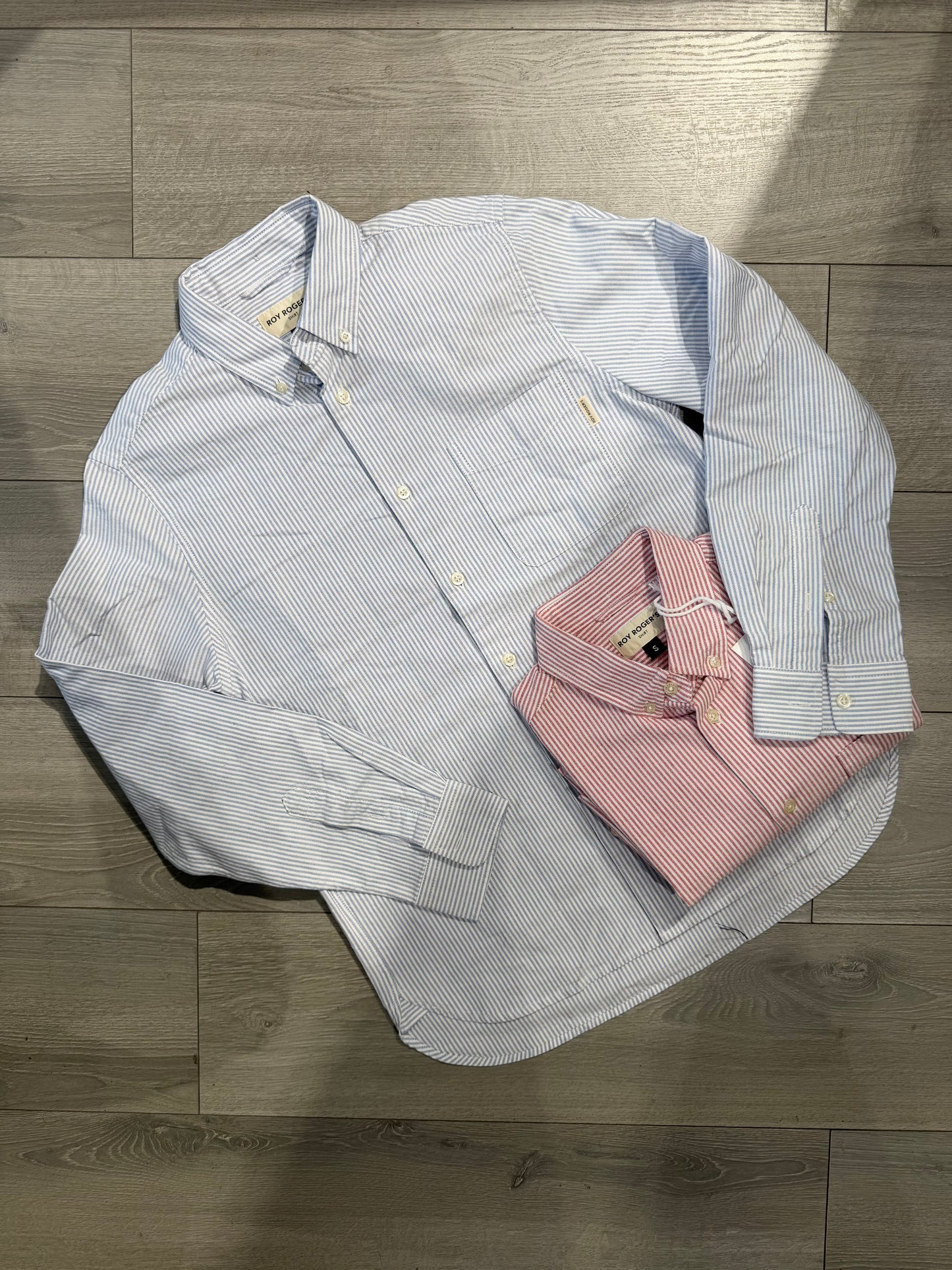 Camicia a Righe Oxford Button Down