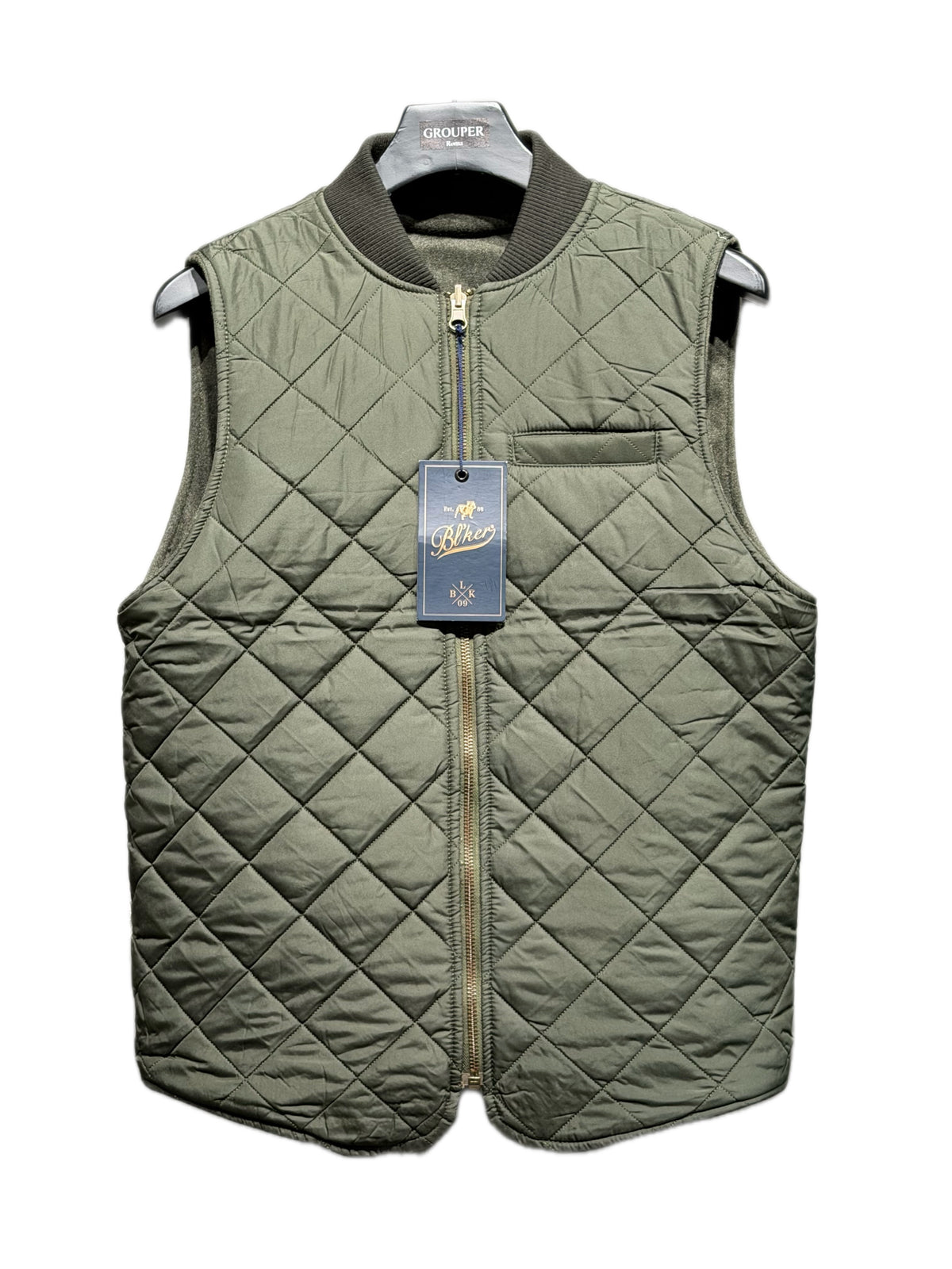 Gilet Reversibile In Lana