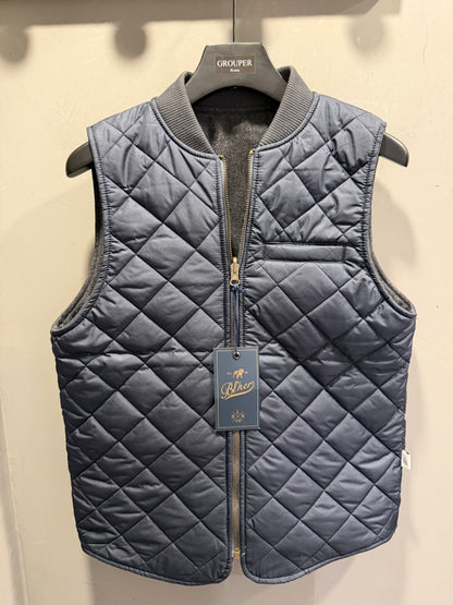 Gilet Reversibile In Lana