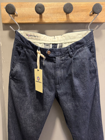 Pantalone Regent In Denim Rinsed