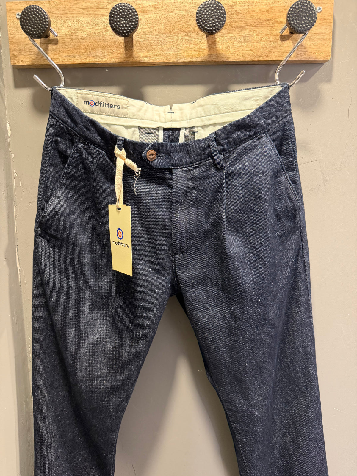 Pantalone Regent In Denim Rinsed