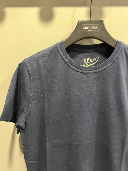 T-Shirt In Cotone Fiammato