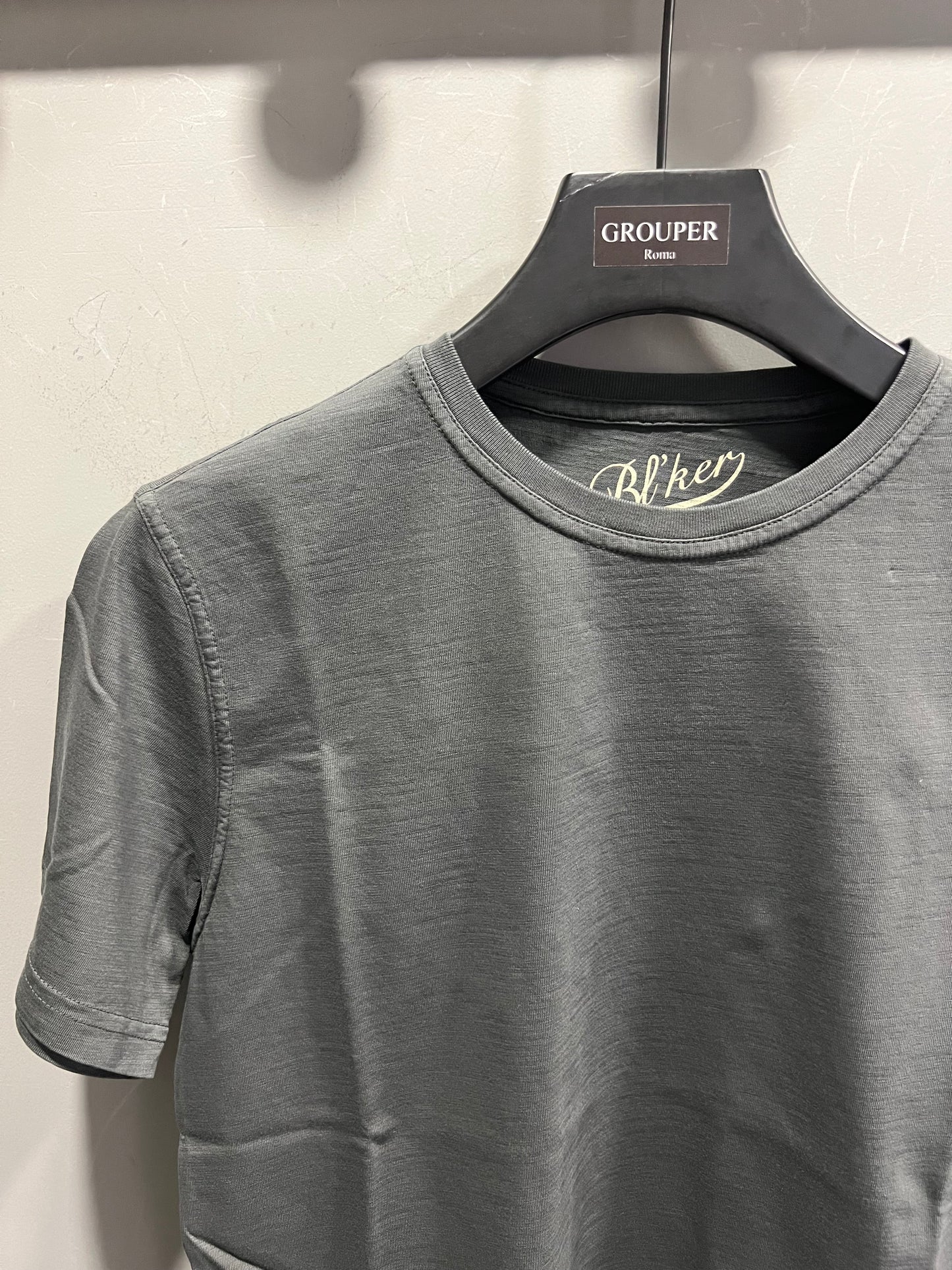 T-Shirt In Cotone Fiammato