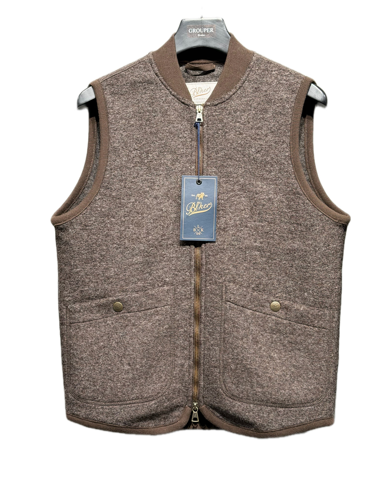Gilet In Lana Cotta