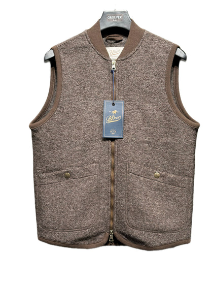Gilet In Lana Cotta