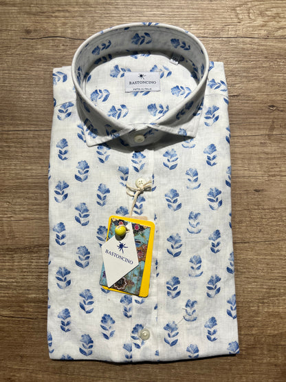 Camicia Fantasia In Lino