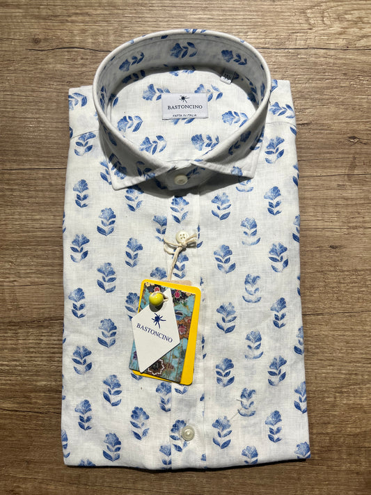 Camicia Fantasia In Lino