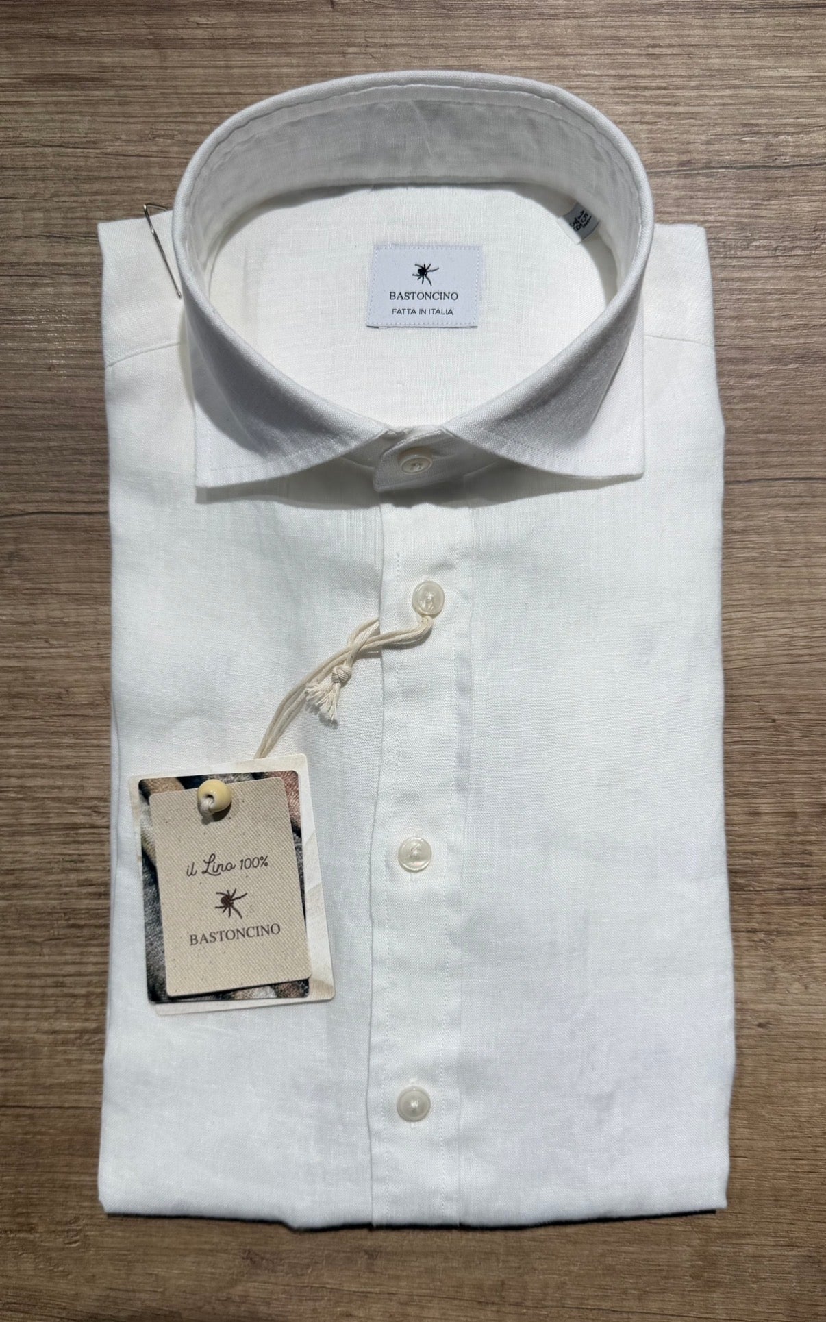 Camicia In Lino Bianca