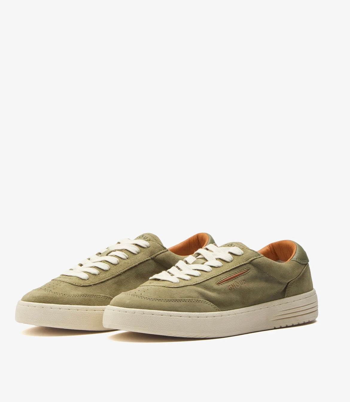 Lido Low Suede Pelle Militare
