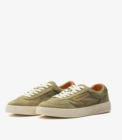 Lido Low Suede Pelle Militare