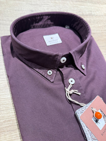 Camicia In Gabardina Button Down
