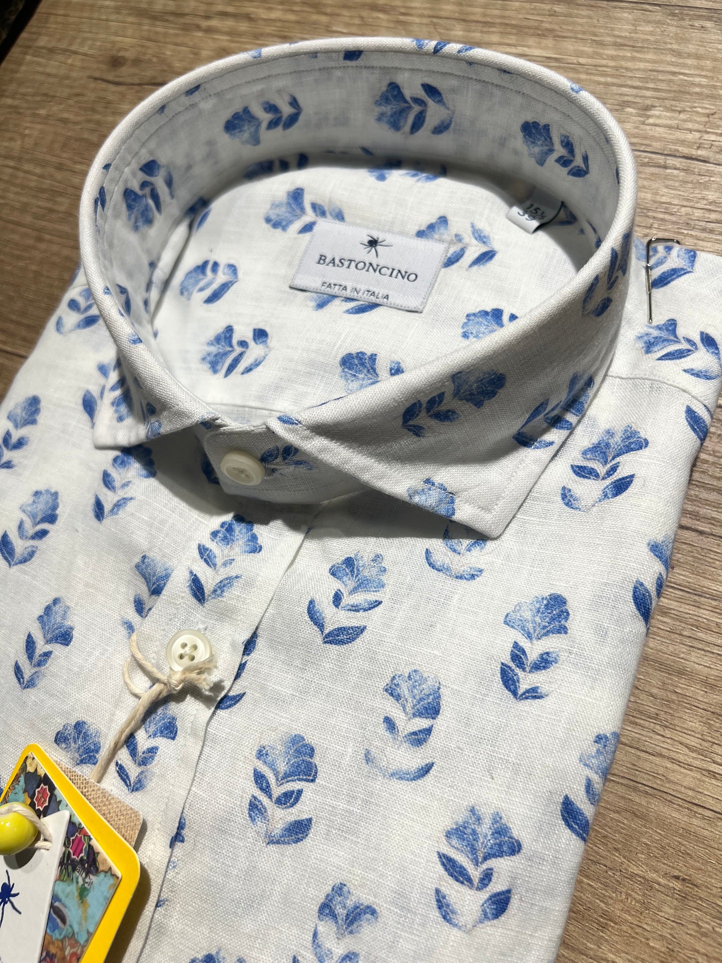 Camicia Fantasia In Lino